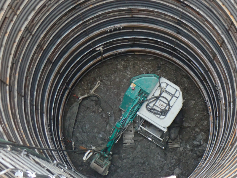 深礎工事・基礎工事